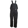 Refrigiwear Bib Overalls, Black, Size 46x31-1/2 In. 0685RBLK2XL