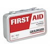 Zoro Select First Aid Kit, Metal, 10 Person 55068