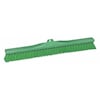 Tough Guy 23 13/32 in Sweep Face Broom Head, Stiff, Synthetic, Green 48LZ21
