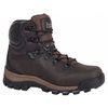 Rocky Work Boots, Steel, Mens, Brown, 9-1/2M, PR 6421 9.5 M