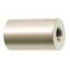 Zoro Select Round Standoffs, 5/16"-18 Thrd Sz, 1-1/2 in Bd L, 18-8 Stainless Steel Brushed, 1 in OD, 2 PK ZA0190-SS32D