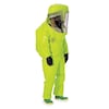 Dupont Encapsulated Suit, XL, Yellow, Tychem(R) 10000, Zipper TK554TLYXL000100