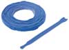 Velcro Brand 3/4" W x 8" L Hook-and-Loop Blue One-Wrap Perforated Fastener Strap, 45 pk. 176040