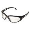 Edge Eyewear Safety Glasses, Wraparound Clear Polycarbonate Lens, Scratch-Resistant SW111AR