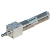 Speedaire Air Cylinder, 1 1/2 in Bore, 9 in Stroke, Round Body Double Acting NCDMR150-0900