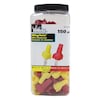 Buchanan Twist-On Conn Kit, Yellow and Red, 150pcs. 30-5152JR