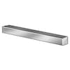 Zoro Select Undersized Key Stock, Carbon Steel, Zinc Plated, 12 in L, 3/16 in W, 3/8 in H WWG310187037512