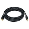 Monoprice USB 2.0 Cable, 15 ft.L, Black 5440