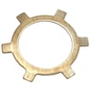 Zoro Select Internal Retaining Ring, Stainless Steel, Plain Finish, 1 in Bore Dia., 5 PK TI-100SS