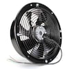 Ebm-Papst Axial Fan, Round, 115V AC, 1 Phase, 1100 cfm, 320mm W. W2E250-CL08-70