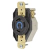 Hubbell 30A Twist-Lock Receptacle 2P 3W 250VAC L6-30R BK HBL2620