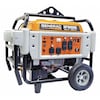 Generac Portable Generator, Gasoline, 8000 Rated, 10,000 Surge, Electric/Recoil Start, 120V AC/240V AC 5931