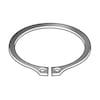 Zoro Select External Retaining Ring, Stainless Steel Plain Finish, 5 mm Shaft Dia, 10 PK DSH-5SA
