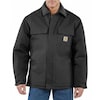 Carhartt Men's Black Cotton Duck Coat size M C003-BLK MED REG
