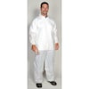 Kimberly-Clark Collared Disposable Coveralls, 4XL, 25 PK, White, SMMMS, Zipper 10621
