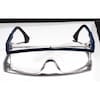 Honeywell Uvex Safety Glasses, OTG Silver Mirror Polycarbonate Lens, Scratch-Resistant S1379