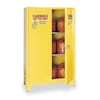 Eagle Mfg Flammable Safety Cabinet, 60 gal., Yellow 1962XLEGS