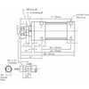 Speedaire Air Cylinder, 2 in Bore, 6 in Stroke, ISO Double Acting 6ZC55