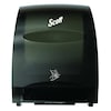 Kimberly-Clark Professional Essential Electronic Hard Roll Towel Dispenser, Black, Purple Core, 12.70" x 15.76" x 9.57", Qty 1 48860