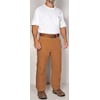 Carhartt Double Front Work Pants, Brown, Size 38x34 B01 BRN 38 34