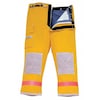 Fire-Dex Turnout Pants, Yellow, L, Inseam 29 In. FEPENYQT29LG