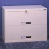 Tennsco 42" W Laterial File Cabinet, Light Gray LPL4248L40 LGHT GREY
