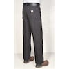 Carhartt Double Front Work Pants, Black, Size 40x30 B01 BLK 40 30