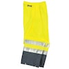 Occunomix Hi-Viz Rainwear Pant, Yellow, 2XL LUX-TENR-Y2X