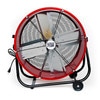 Maxx Air Barrel Fan, Air Mover, Air Circulator 24 in. Non-Oscillating, 120 V, 2,800 / 4,000 CFM BF24TFREDUPS