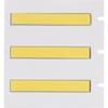 Brady 1-49/64" x 15/64" Yellow Label, Polyolefin PSPT-125-175-YL