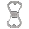 Nite Ize S-Biner Key Clip, 1 11/16 in Ring Size, Silver SBO-03-11