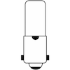 Current Mini Incand. Bulb, 120MB, 3.0W, T2 1/2,120V TEL/120MB