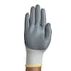 Ansell Foam Nitrile Coated Gloves, Palm Coverage, White/Gray, M, PR 11-800