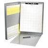 Saunders 8-1/2" x 14" Portable Storage Clipboard 3/8", Silver 10519