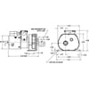 Dayton AC Gearmotor, 400.0 in-lb Max. Torque, 12 RPM Nameplate RPM, 115/230V AC Voltage, 1 Phase 1LPL4