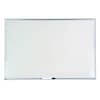 Zoro Select 48"x72" Melamine Whiteboard, Aluminum Frame 1NUR2