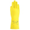 Ansell 12" Chemical Resistant Gloves, Natural Rubber Latex, 8, 1 PR 87-198