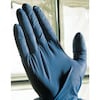 Ansell TouchNTuff Disposable Nitrile Gloves, Food Grade, Powdered, Latex Free, L, (9), Blue, 100 Pack 92-575