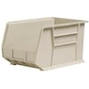 Akro-Mils Hang & Stack Storage Bin, Yellow, Plastic, 18 in L x 11 in W x 10 in H, 60 lb Load Capacity 30260YELLO