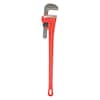 Ridgid Pipe Wrench, Straight, Cast Iron, 60 in L, 8 in Jaw Capacity 60