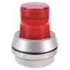 Edwards Signaling Flashing Light with Horn, 120VAC, Red Lens 51R-N5-40W
