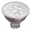 Satco 6.5W LED MR16 LED 2700K 25' beam GU5.3 12V AC/DC S9490