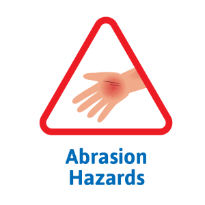 Abrasion Hazards Icon
