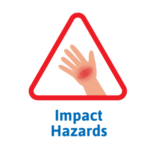 Impact Hazards Icon